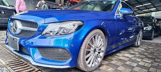 Mercedes Benz AMG C180 Convertable blue 2018 image 3