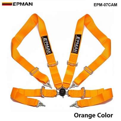 EPMAN Racing Harness Seat Belt orange image 2