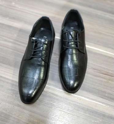 Quality leather Italian official shoes image 1