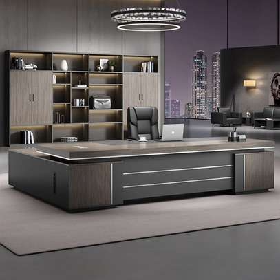 Modern Luxury L-Shaped Executive Office Desk [2.0m] image 2