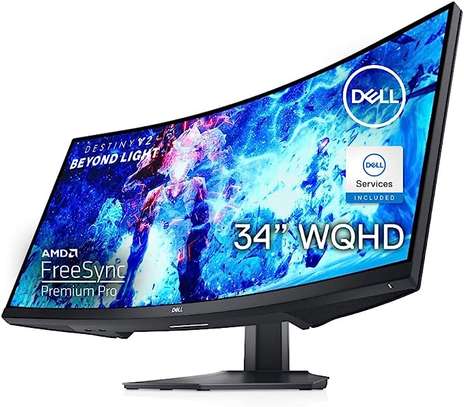 dell 34inch monitor curverd 4k display image 2
