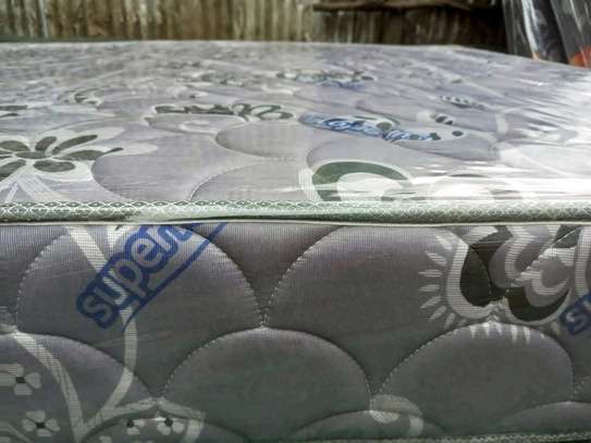 When!6*6 king size HD quilted mattress 10inch we deliver image 3