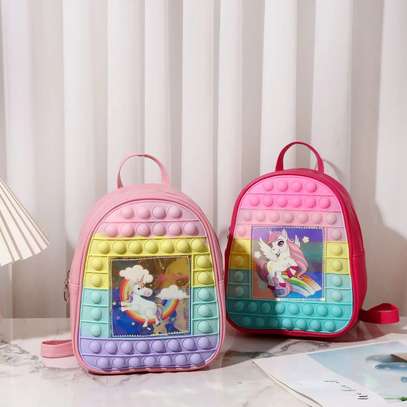 Unicorn Book Pop Bag For Girls Pop Bubbles Fidget Toy image 1
