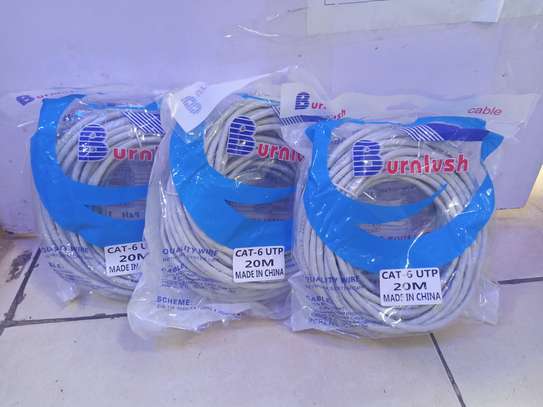 Patch Cord Cable 20m/Ethernet Cable 20m image 1