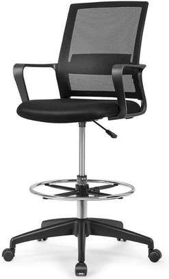 Office chairs: Swivel adjustable cashier reception image 2