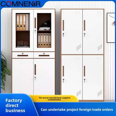 Office Cabinet : Office Steel Half Glass File Cabinet image 5