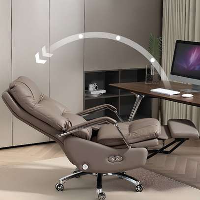 Office Chairs; Ceo Leather Manager Office Seat image 2