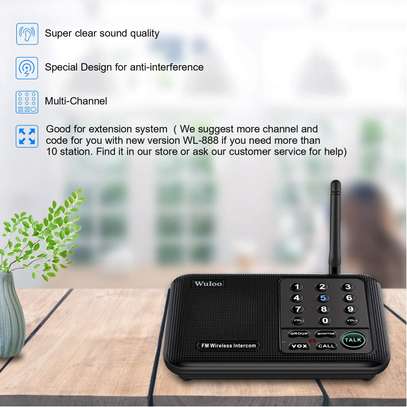 Wireless Intercom System for Business Office image 2