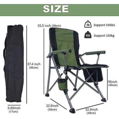 Heavy duty camping chair. image 4
