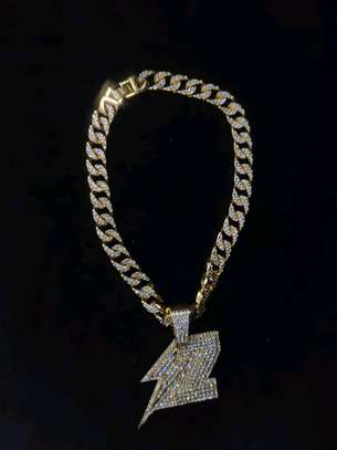 Pedant Cuban ices link chain image 1