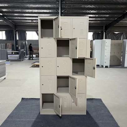 Office Cabinet: 15-Door Steel Office Cabinet image 6