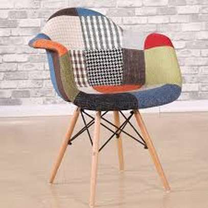 Multicolored Bucket Designed Eames Outdoor Chair image 9