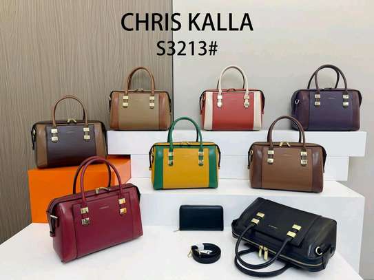 Quality three ladies handbags image 11