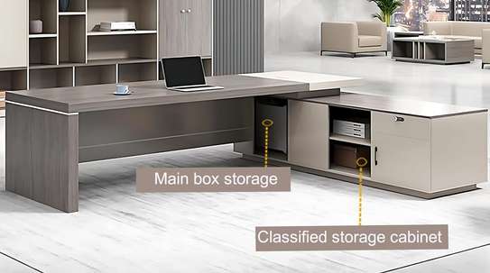 Office Desk; 1800mm Corporate Office Desk image 3