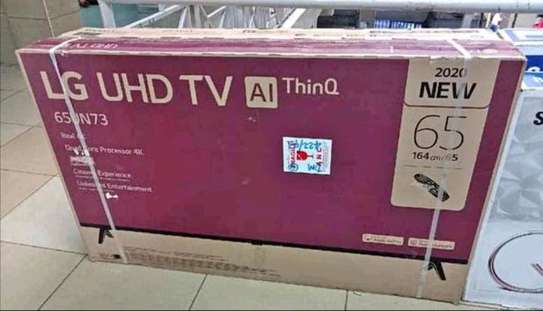 65 LG smart UHD 4K Frameless Television - Super Sale image 1