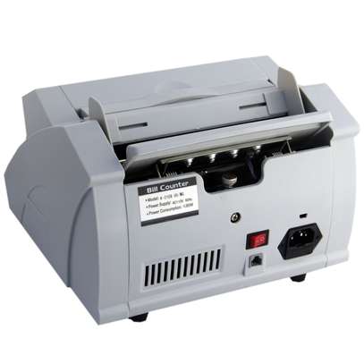Money Bill Counter Machine Cash Counting Counterfeit Detector UV MG Bank Checker image 1