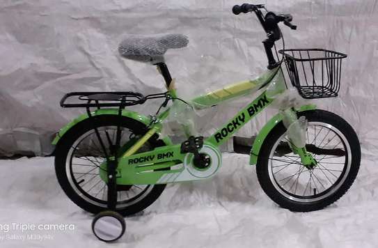 Rocky BMX Kids Bicycle Size 16 (4-7yrs) Green image 1