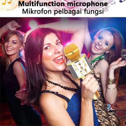 WS-1816 Wireless Bluetooth Karaoke Microphone image 1