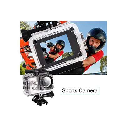 1080p Sports Action Camera + 32gb SD - Waterproof image 1