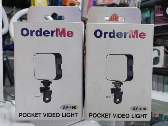 LED Pocket Camera Mini LED Video Light Photography Light image 2