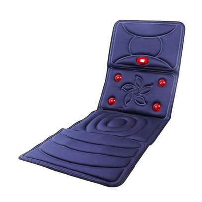 Heat Therapy Massaging Back Massage Seat Pad Neck Massager Chair image 3