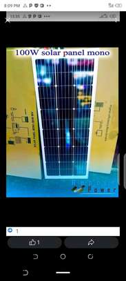 Solar panel,,,all weather ☁️ 100 wats image 1