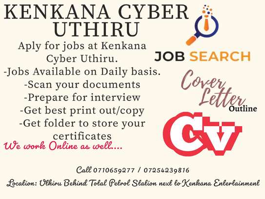 CV ,Cover letters & Job Applications image 1