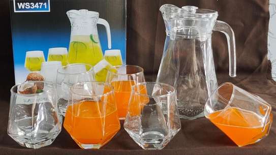 Glass water/ Juice set image 1