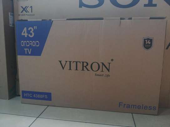 Vitron 43 frameless Android tv image 1