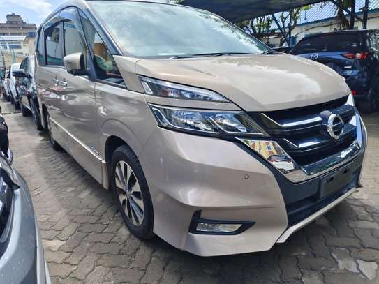 Nissan Serena cream highway star ✨✨✨✨ 2018 hybrid image 2