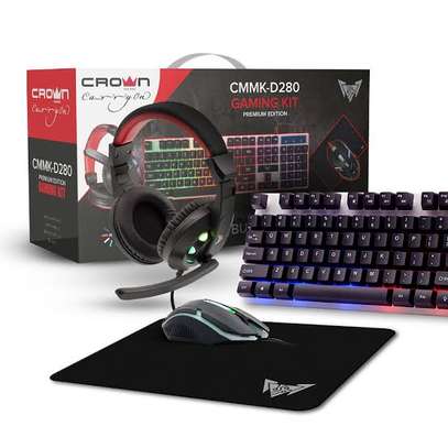 Crown Gaming Kit CMMK-D280 4in1 image 1
