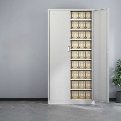 Office Cabinet: Office 2 Door Storage Easy Clean Cabinet image 2