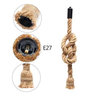 3 in 1 Rope pendant light image 6