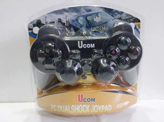 UCOM Single PC USB Game Controller Pad –Dual Shock image 1