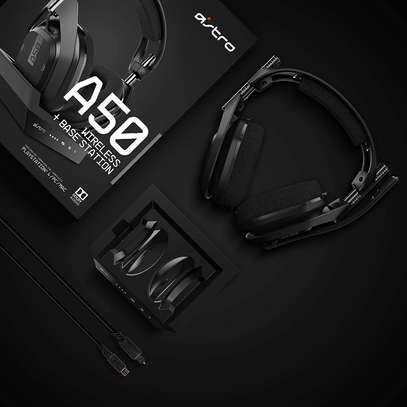 ASTRO Gaming A50 Wireless + Base Station for Xbox One & PC - Black/Gold image 2