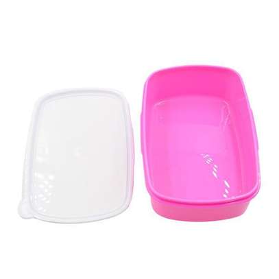 Cartoon Branded Snack Box - blue and pink image 6