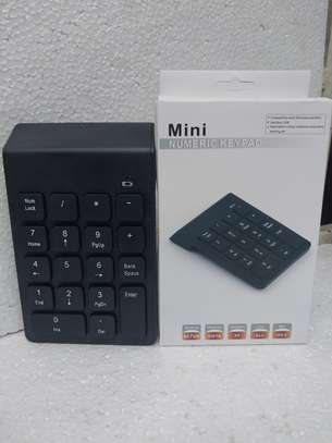 Mini USB 18Keys Super Slim Numeric Keypad for Desktop/laptop image 3