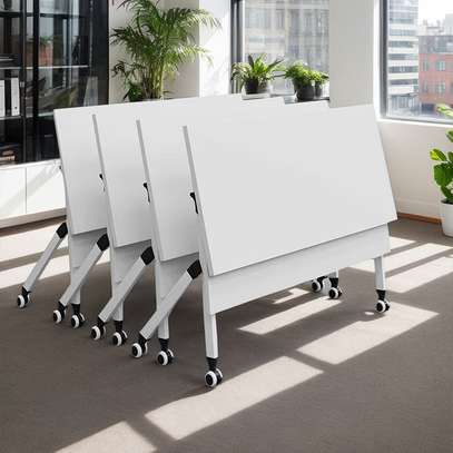 Folding Training & Conference Table – Modular Design image 1