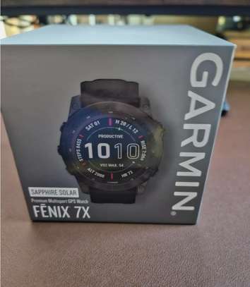 Garmin Fenix 7X Pro Sapphire Solar GPS Smartwatch image 2