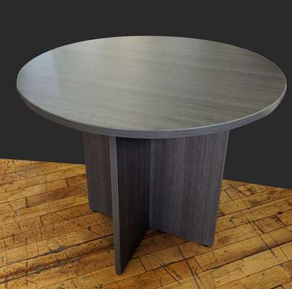 Office Table; Circular Teamwork Boardroom Table Station image 5
