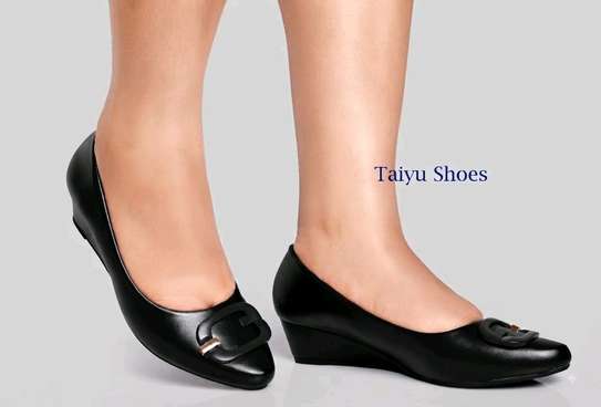 Taiyu Low Wedge Shoes Size 37-42 Classic Colors image 5
