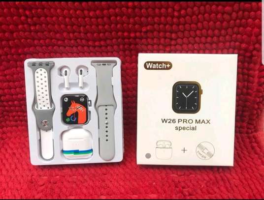 Watch W26 Pro Max (Earbuds,2 pair of Straps) image 3