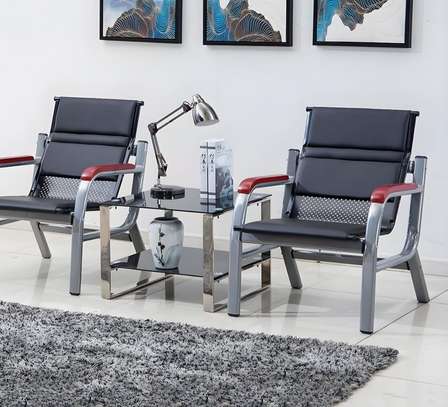 Office Bench: Comfortable Modern 5 Seater Bench image 6