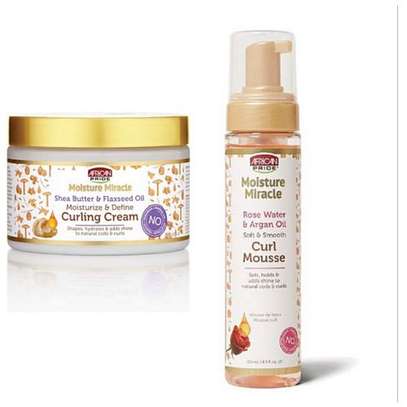 AFRICAN PRIDE Moisture Miracle Curling Cream & Curl Mousse image 1