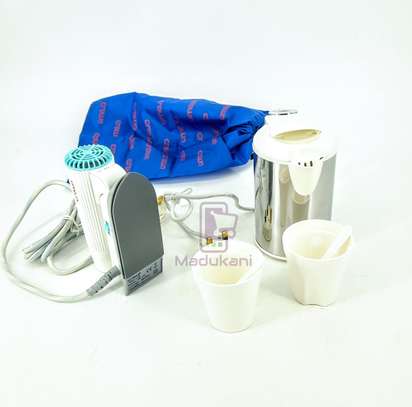 Kettle with Cups, Iron, Hair Dryer Travel Kit Gift Set image 4