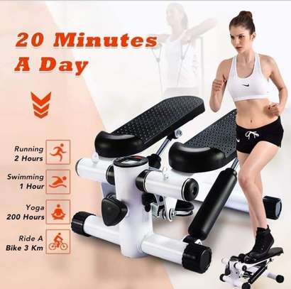 Mini stepper exercise machine image 1