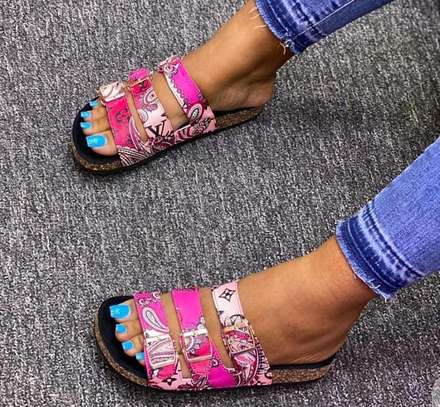 *Ladies Quality Designers Open Sandals* image 1