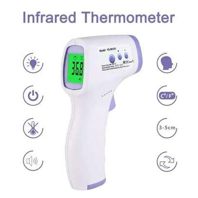 Non Contact Medical Digital Infrared Thermometer Thermalgun Thermogun With Batteries image 3