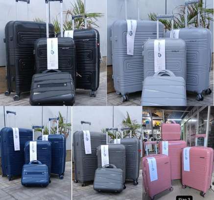 Fashion 4 IN 1 UNBREAKBLE LAXURIOUS RUBBER SUITCASE image 1