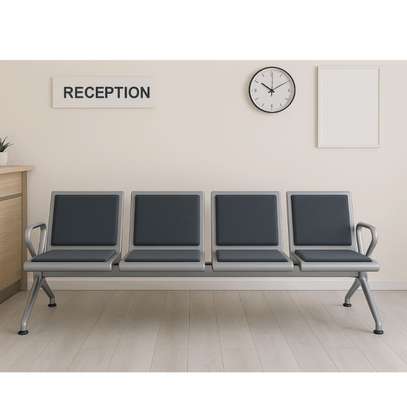 4-Seater Heavy-Duty Reception Bench image 1